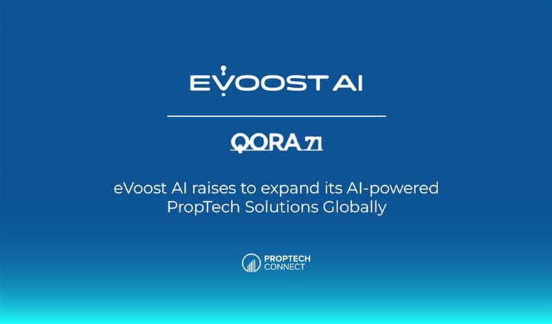 eVoost AI raises to expand its AI-powered PropTech Solutions Globally